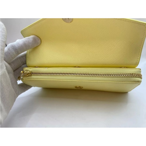 LOW START Samantha Thavasa Petit Choice Long Wallet Yellow Exclusive from Japan - Picture 5 of 13